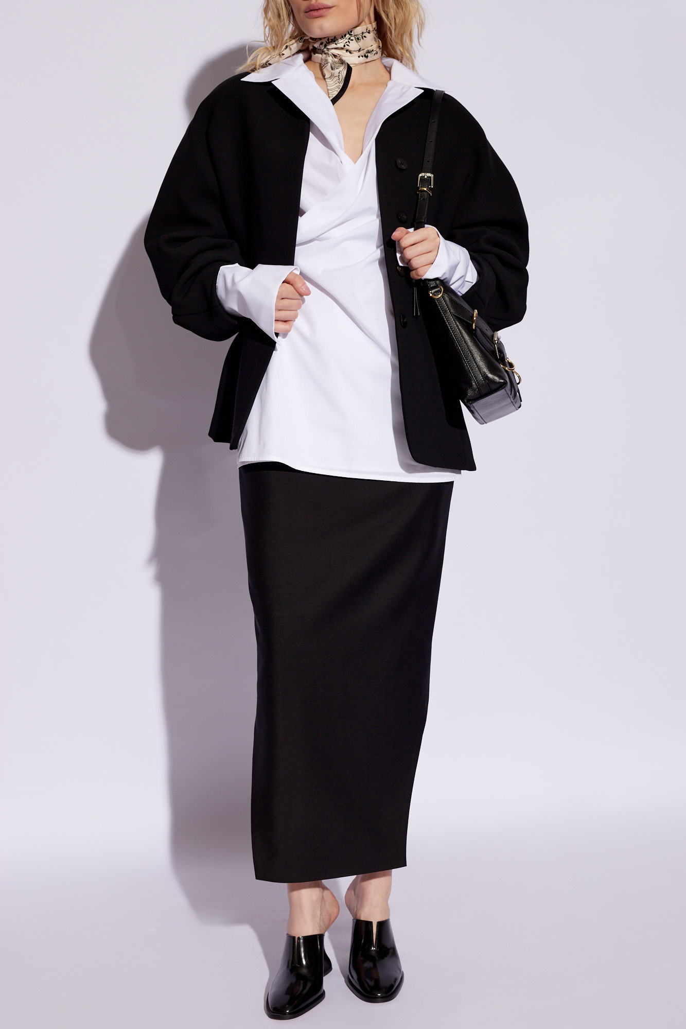 【値下げ】GIVENCHY ホワイトシャツ カフス付き White Wrap shirt Givenchy - Vitkac AS